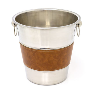 Stylish Silver Stainless Steel Champagne Bucket With Handles Bottle Wine Cooler | Prosecco Chiller Wine Champagne Ice Bucket | Champagne Bottle Holders