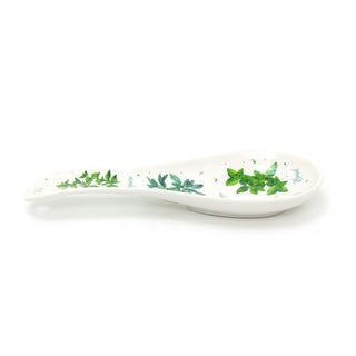 The Herb Garden - Spoon Rest | Kitchen Cooking Spoon Utensil Holder - 23cm