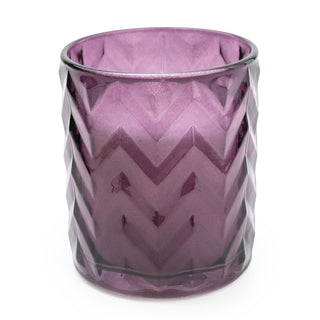 Glass Jar Scented Candle, 10cm Sakura Blossom Purple Holder Single Wick