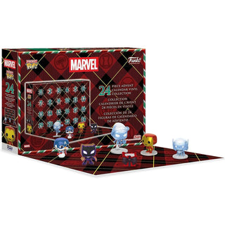 Marvel Funko Pop Advent Calendar, 24 Pocket Pop Collectable Mini Figures
