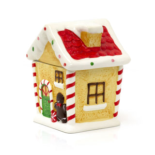 Christmas Gingerbread House Cookie Jar | Christmas Gingerbread Biscuit Barrel