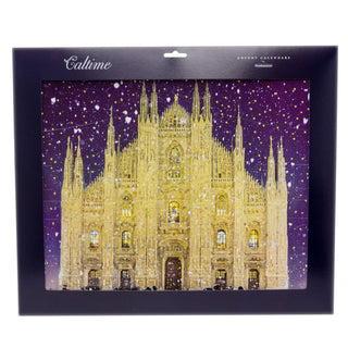 3D Christmas Advent Calendar Milan Cathedral | Fold Out Advent Calendar Traditional Advent Calendar | Picture Advent Calendar Paper Advent Calendar