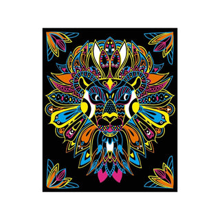 Janod Creative Kit | Animal Colour In Cards & Fluorescent Markers | Age 7+