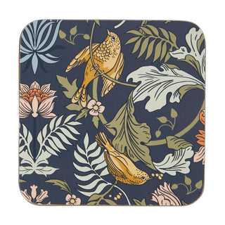 Ulster Weavers Set Of 4 Finch & Flower Coasters | 4 Piece Coaster Set - 10.5cm