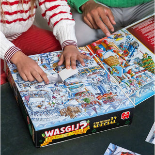 Wasgij Advent Calendar Christmas TV Special! 24 x 54 Piece Jigsaw Puzzle