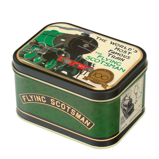 The Flying Scotsman Small Rectangle Tin | Trinket Box Keepsake Tin - Train Gifts