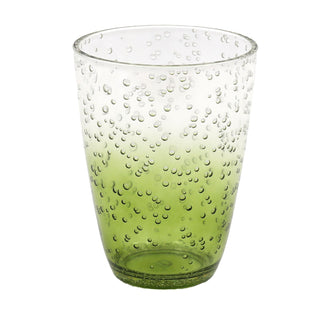 Green Bubbles Plastic Drinks Tumbler | Reusable Outdoor Picnic Drinking Glass