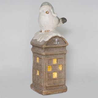 LED Christmas Bird Decoration | Light Up Festive Winter Animal Ornament | Indoor Christmas Decorations