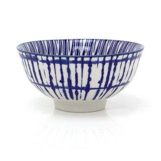 Elegant Blue Patterned Ceramic Bowl | Perfect for Tapas, Snacks, and Dips - 12cm