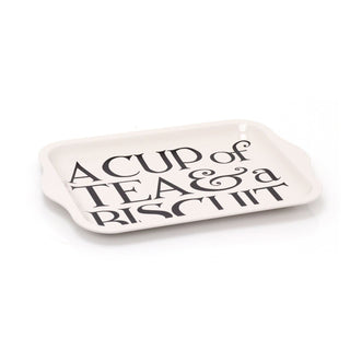 Emma Bridgewater Black Toast & Marmalade Small Tin Tea Tray 24cm