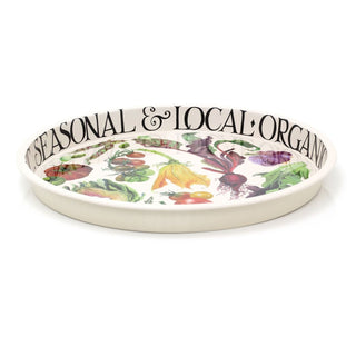 Emma Bridgewater Dig The Garden Round Deep Well Tin Tray | Kitchen Tray