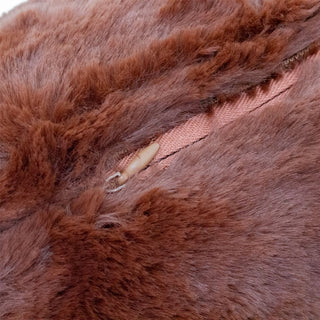 Empress Faux Fur Draught Excluder | Luxury Plush Draft Excluder For Doors - 88cm