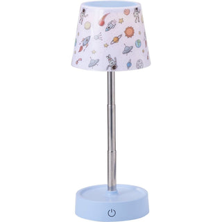 Extendable Kids LED Space Table Lamp | Dimmable Children's Bedside Night Light