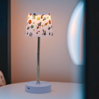 Extendable Kids LED Space Table Lamp | Dimmable Children's Bedside Night Light