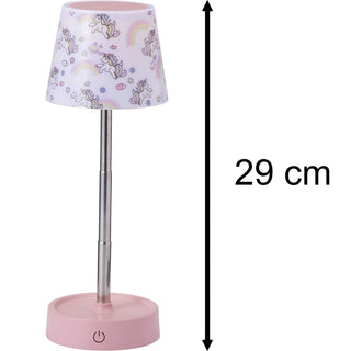 Extendable Kids LED Unicorn Table Lamp | Dimmable Children's Bedside Night Light