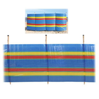 5 Pole Beach Windbreaker | Camping Windbreak Windshield For Beach | Wind Shield Beach Screen