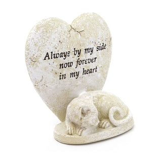 Cat Memorial Ornament | Pet Cat Remembrance Plaque Resin Pet Cat Memorial Statue