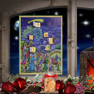 Bethlehem Visit to the Crib | Traditional Christmas Religious Advent Calendar
