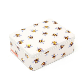 Emma Bridgewater Bumblebee Rectangle Storage Tin | Biscuit Treat Storage Tin