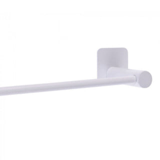 42cm White Metal Bathroom Towel Holder | Wall Mounted Towel Bar Steel Towel Rail | Metal Towel Rack White Bathroom Accessories
