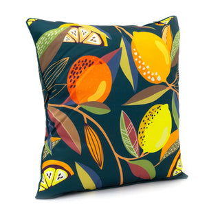 Citrus Zest Scatter Cushion | Indoor Outdoor Filled Cushion Throw Pillow