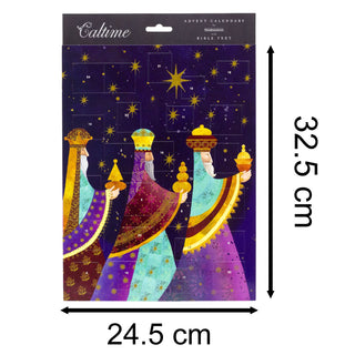 Christmas Advent Calendar The Three Kings | Nativity Picture Advent Calendar