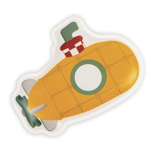 Janod My Submarine Bath Book | Floating Submarine Bathtime Story Water Toy 12m+