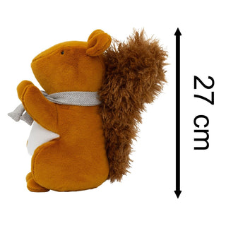 Fern the Squirrel Doorstop | Fabric Squirrel Door Stop with Bushy Tail - 27cm