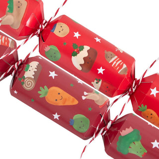 Festive Feast Frenzy Game | 6 Family Christmas Crackers Christmas Dinner Game