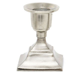 Stylish Aluminium Short Candle Holder | Candlestick Holders Candle Stand | Table Decoration - Design Varies One Supplied