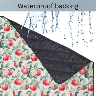 Foldable Waterproof Picnic Blanket, 115 x 185cm, Large Outdoor Beach Blanket