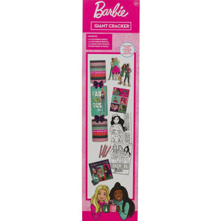 Giant Barbie Christmas Cracker for Kids | Children's Colouring Jumbo Cracker 55cm