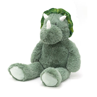 Giant Green Triceratops Plush Toy | Super Soft Dinosaur Teddy for Kids - 100cm