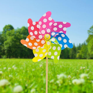 Giant Large Wooden Garden Windmill | 75cm Windmill Ornament Garden Decorations~ Design Varies