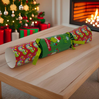 Giant The Grinch Christmas Cracker for Kids | Children's Jumbo Cracker - 55cm