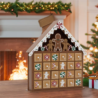 Gingerbread House Christmas Advent Calendar | Fill Our Own Advent Calendar