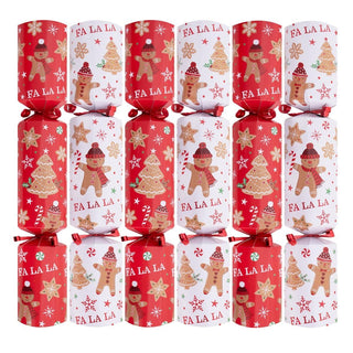 Gingerbread Kazoo Christmas Game Crackers | Set of 6 Musical Christmas Crackers
