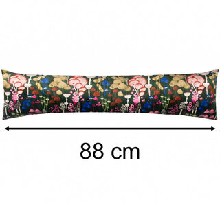 Green Amanita Fabric Draught Excluder | Mushroom Fungi Velvet Draft Excluder