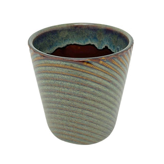 Green Ceramic Plant Pot 11cm Reactive Glaze Indoor Succulent Planter Flower Pot