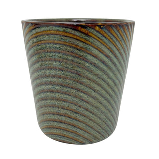 Green Ceramic Plant Pot 11cm Reactive Glaze Indoor Succulent Planter Flower Pot