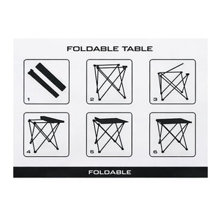 Grey Padded Butterfly Folding Camping Chair and Table Set, Outdoor Furniture