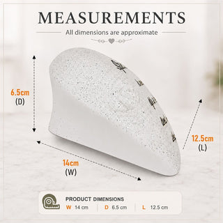 Heart Memorial Ornament, 14cm Stone Effect Indoor Outdoor Sympathy Gift