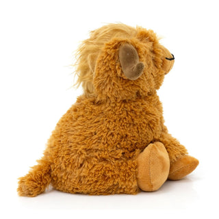 Heather Highland Cow Doorstop | Novelty Fabric Cow Shaped Door Stop - 20cm