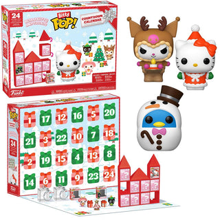 Hello Kitty Funko Bitty Pop Christmas Advent Calendar, 10 Collectables