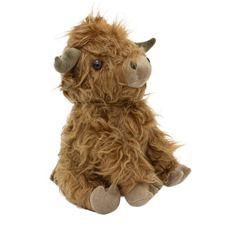 Highland Cow Doorstop | Ewan Highland Cow Door Stop Fabric Animal Door Stopper