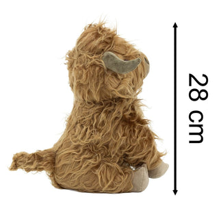 Highland Cow Doorstop | Ewan Highland Cow Door Stop Fabric Animal Door Stopper