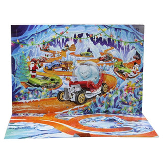 Hot Wheels Mini Cars & Accessories Toy Advent Calendar 2026, 10 Cars Playset