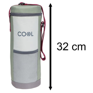 Insulated Bottle Cool Bag | Thermal Portable Shoulder Cooler Bottle Bag 1.5L
