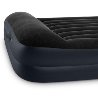 Intex Airbed With Built - In Pump | Dura - Beam Plus Pillow Rest Air Bed - 203x152cm