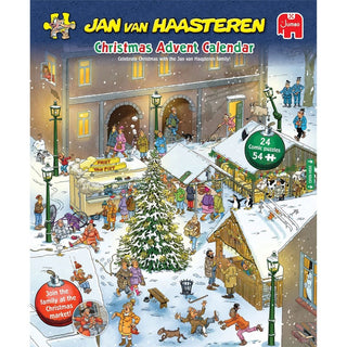 Jan van Haasteren Jigsaw Christmas Advent Calendar 2026, 24 Jigsaw Puzzles
